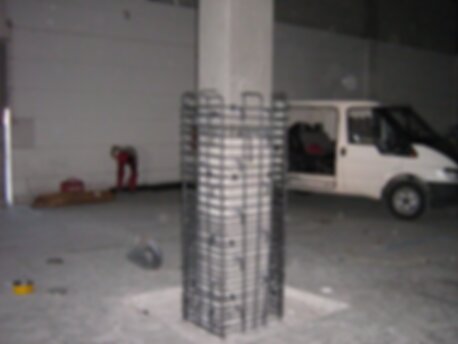 Betonarme mantolama ile güçlendirme