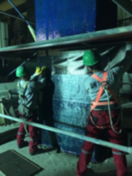 Karbon lifli kumaş ile betonarme kolon güçlendirme