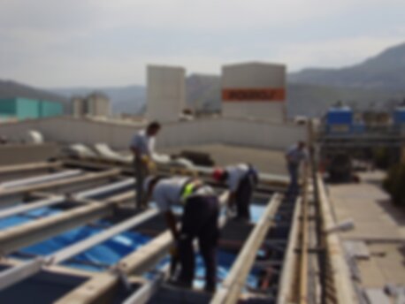 Prefabrik çatı güçlendirmesi