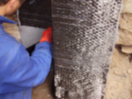 Karbon lifli malzemeler ile kolon güçlendirmesi